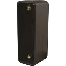 Bea 1-1/2 in. x 4-3/4 in. Plastic Black Lexan 1-Gang Mounting Box