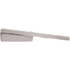 LCN 4510T Series Size 4 Grade 1 Sprayed Aluminum Left Hand Standard Track Arm Surface Door Closer