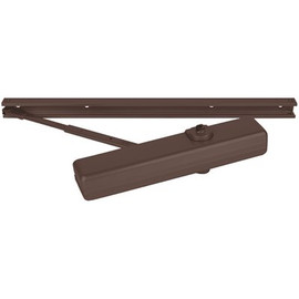 LCN 1460T Series Size 1-6 Grade 1 Sprayed Dark Bronze Non-Handed Standard Track Arm Surface Door Closer