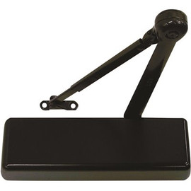 LCN 4020 Series Size 1-5 Grade 1 Sprayed Dark Bronze Left Hand Hold Open Arm Surface Door Closer