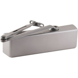 LCN 4040XP Series Size 1 to 6 Sprayed Aluminum Grade 1 Surface Door Closer, Regular Arm, Non-Handed