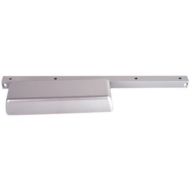 LCN 4010T Series Size 3 Sprayed Aluminum Grade 1 Surface Door Closer, Standard Track Arm, Left Hand