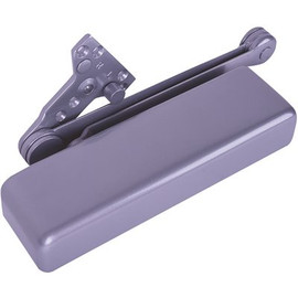 LCN 4210 Series Size 1 to 5 Sprayed Aluminum Grade 1 Surface Door Closer, Stop Arm, Right Hand