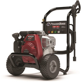 PowerBoss 3100 PSI 2.5 GPM Cold Water Gas Pressure Washer with Horizontal Honda GC190 Engine