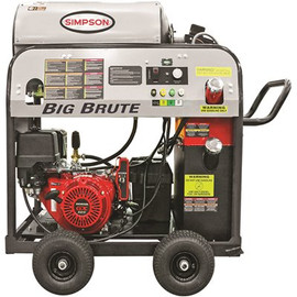 SIMPSON Big Brute 4000 PSI 4.0 GPM Gas Hot Water Pressure Washer with HONDA GX390 Engine