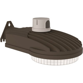 tradeSELECT 175-Watt Equivalent Integrated LED Dark Bronze Dusk-to-Dawn Roadway and Area Light, 4000K