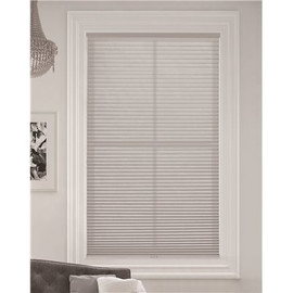 BlindsAvenue Simply Gray Sheen Cordless Light Filtering Single Cell Polyester Cellular Shade 72 in. W x 72 in. L