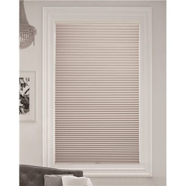 BlindsAvenue Simply Fawn Cordless Blackout Single Cell Polyester Cellular Shade 30 in. W x 72 in. L