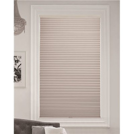 BlindsAvenue Simply Fawn Cordless Blackout Single Cell Polyester Cellular Shade 54 in. W x 72 in. L