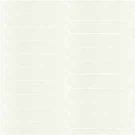 MSI White Tapered Picket 0.63 in. x 13 in. Glossy Ceramic Stone Look Wall Tile (12.21 sq. ft./Case)