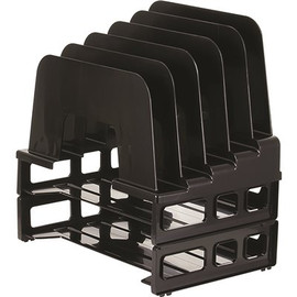 OIC Tray/Incline Sorter Combo, Black