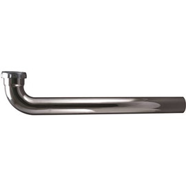 KEENEY 1-1/2 in. x 15 in. 22-Gauge Brass Waste Arm with Slip Joint in Chrome