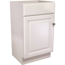 Design House Wyndham 18 in. 1-Door Bath Vanity Cabinet Only in White (Ready to Assemble)