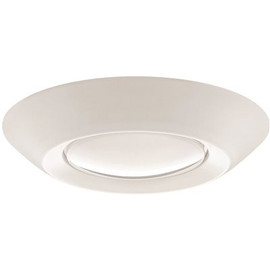 ETi 5 in./6 in. 20-Watt 3000K Soft White Integrated LED Recessed Trim Disk Light 1500 Lumen Mount into Recessed Can or J-Box