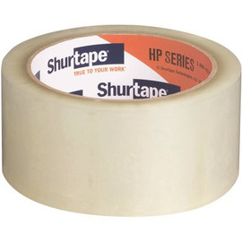 Shurtape HP 500 3.0 mils 48 mm x 50 m (1.88 in. x 54 yds.) Heavy Duty Grade Hot Melt Packaging Tape, Clear