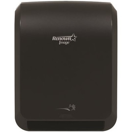 Renown Black Automated Paper Towel Dispenser