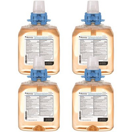 Foaming Antimicrobial Handwash with Moisturizers, Light Fruit Fragrance, 1250 mL Refill for FMX-12 Dispenser (Pack of 4)