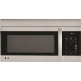 LG Electronics 1.7 cu. ft. Over-the-Range Microwave Oven in Stainless Steel with EasyClean