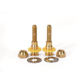 Fluidmaster SetFast Pro 5/16 in. x 2-1/4 in. No Cut Brass Closet Toilet Bolt Kit