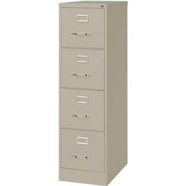 Hirsh 15 in. W Charcoal 5-Drawer Lateral File Cabinet with Posting Shelf and Roll-Out Binder Storage