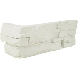 MSI Terrado Veneto Snow Ledger Corner 9 in. x 19.5 in. Textured Cement Concrete Look Wall Tile (4 sq. ft./Case)