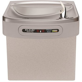 Elkay Hands-Free Filtered ADA Light Gray Granite Drinking Fountain