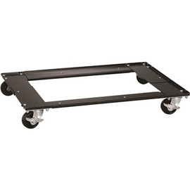 Hirsh Adjustable Cabinet Dolly for Lateral Files and Storage Cabinets in Black