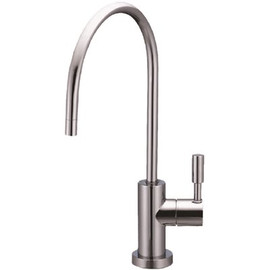 Aqua Flo Single-Handle Beverage Faucet with Air Gap VS888. Reverse Osmosis Designer Faucet Lead Free in Brushed Nickel