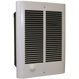 Qmark COS-E Fan-Forced Compact Zonal Wall Heater, 6824 BTU, 240/208-Volt, 2000/1500-Watt Outputs with Thermostat