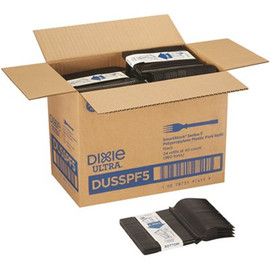 Dixie Ultra SmartStock Series-T Black Disposable Polypropylene Plastic Fork Refill Utensils (960 Pieces per Case)