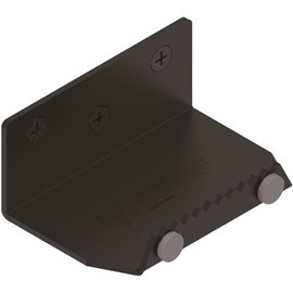 UFP Series 3 in. Projection, 4-1/2 in. x 2 in., 3/16 in. Plate Thickness Flat Black Foot Pull