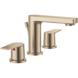Cleveland Faucet Group Slate 8 in. Widespread 2-Handle Bathroom Faucet in Brushed Nickel