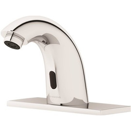 Symmons Origins ActivSense Battery Single Hole Touchless Bathroom Faucet in Chrome