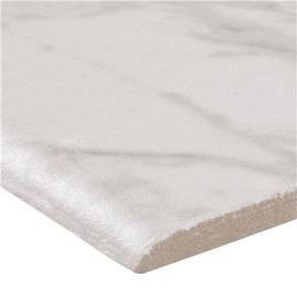 MSI Trevi Noce 3 in. x 18 in. Polished Porcelain Bullnose Wall Tile (10-Pieces/Case)