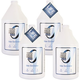 ZERO ODOR 128 oz. PRO Odor Eliminator Refill (4-Pack)