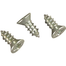 STRYBUC INDUSTRIES 6 x 3/8 in. Flat Head Window Balance Face Guide Screw (25-Pack)
