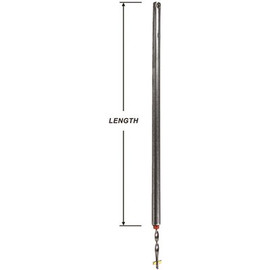 3/8 in. Dia x 23 in. L Tube x 23-5/8 in. L Rod Spiral Tube Window Balance with Red Bearing and Crosspiece (4-Pack)
