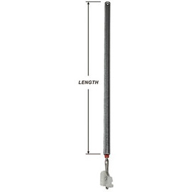 3/8 in. Dia x 24 in. L Tube x 25-3/4 in. L Rod Spiral Tube Window Balance with Red Bearing and Carrier Attached (4-Pack)