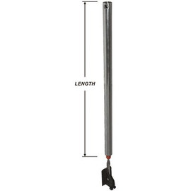 9/16 in. Dia x 23 in. L Tube x 25-5/8 in. L Rod Spiral Tube Window Balance with Red Bearing and Carrier Attached(4-Pack)