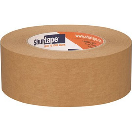 Shurtape FP 96 6.1 mils 48 mm x 55 m (1.88 in. x 60 yds.) Flatback Kraft Paper Tape (1-Case) (24 -Rolls)