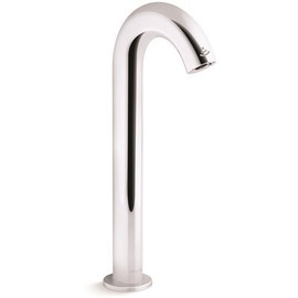 KOHLER Oblo Tall Kinesis DC-Powered 0.5 GPM Touchless Faucet in Polished Chrome