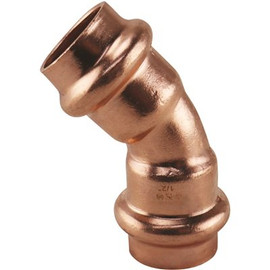 Apollo 1/2 in. x 1/2 in. Copper 45-degree Press x Press Elbow Fitting