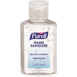 Purell 2 oz. Unscented Purifying Gel Hand Sanitizer Bottle (24-Pack)