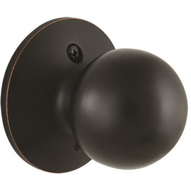 Defiant Saturn Aged Bronze Dummy Door Knob