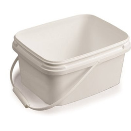 Diversey 1 Gal. White Reusable Dry Wipes Charging Bucket