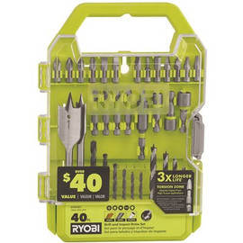 RYOBI Drill and Impact Drive Kit (40-Piece)