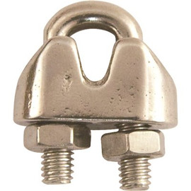 KingChain 3/16 in. Zinc-Plated Wire Rope Clip (10-Pack) KingChain 3/16 in. Zinc-Plated Wire Rope Clip (10-Pack)
