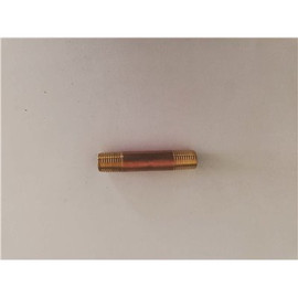 Everbilt 1/4 in. x 2-1/2 in. Brass Nipple