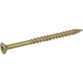 #10 x 2-3/4 in. Star Drive Flat Head Screw Exterior Bronze-Plated (1 lb. Box)