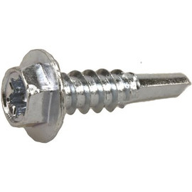 Power Pro #10 x 3/4 in. Star Drive Hex Washer Head Bronze-Plated Multi-Material Screw (112-Pack)